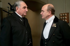 Une scène du film Downton Abbey