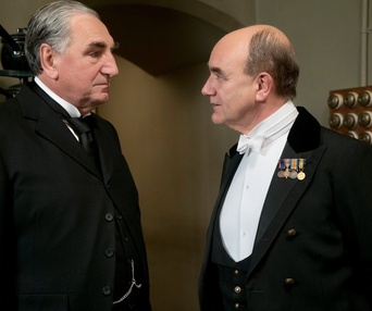 Une scène du film Downton Abbey