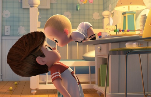 Une scène du film The Boss Baby