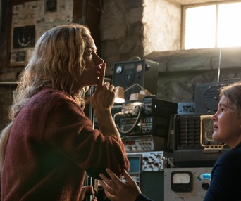 Une scène du film A Quiet Place