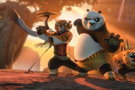Une scène du film Kung Fu Panda: The Kaboom of Doom Une scène du film Kung Fu Panda: The Kaboom of Doom