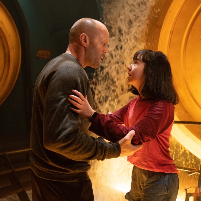 Une scène du film <em>Meg 2: The Trench</em>