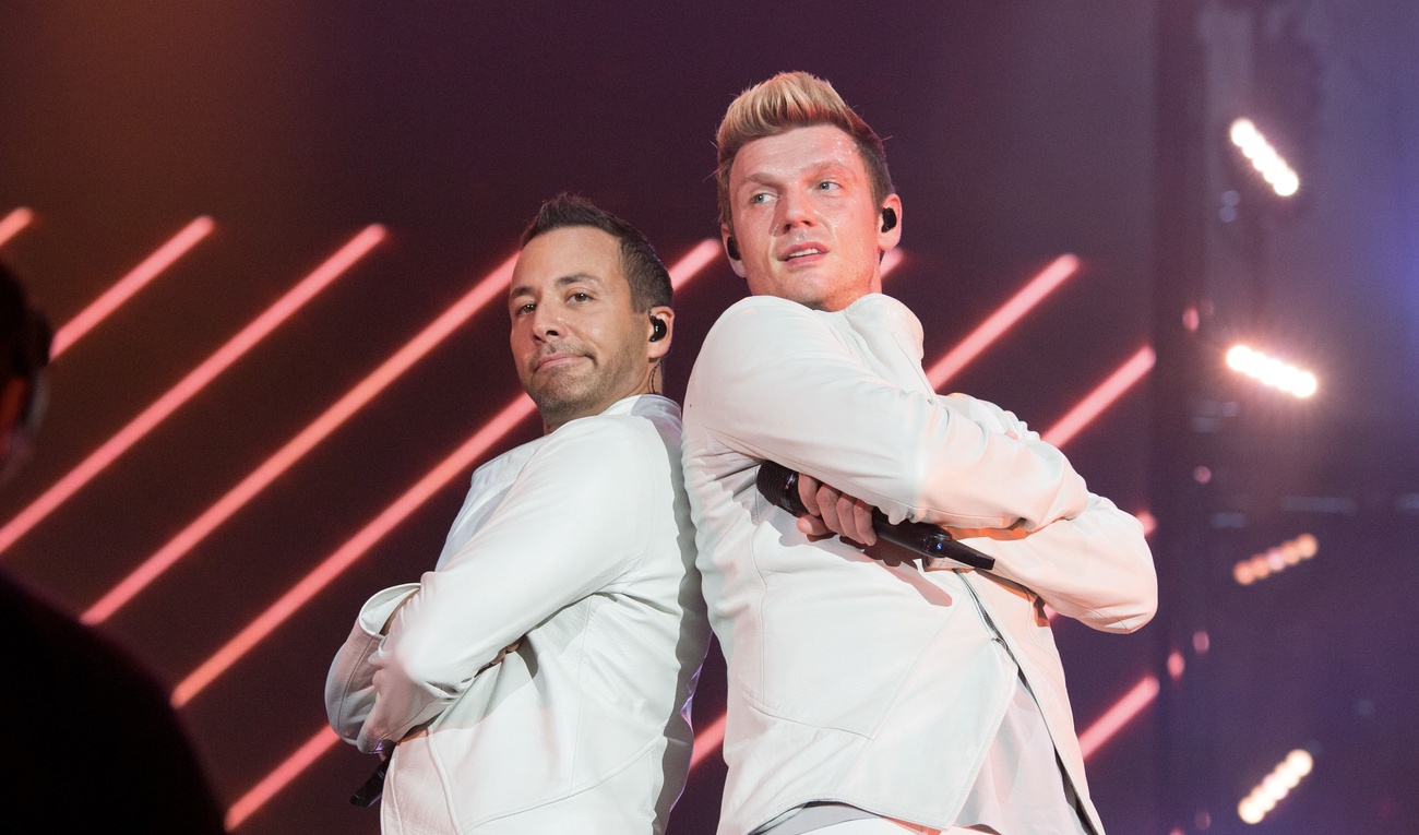 Image de l'article Photos : Les Backstreet Boys ont fait la fête dans un bar du Vieux-Port de Montréal