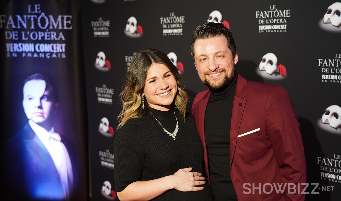 Première du spectacle Le fantôme de l'opéra à Montréal