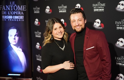 Première du spectacle Le fantôme de l'opéra à Montréal