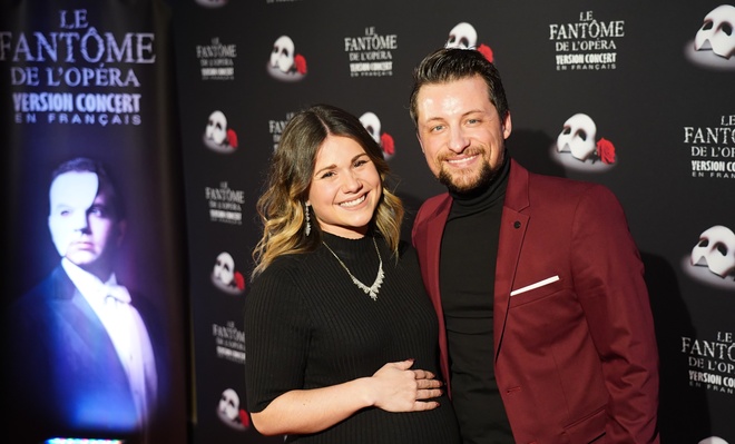 Première du spectacle Le fantôme de l'opéra à Montréal