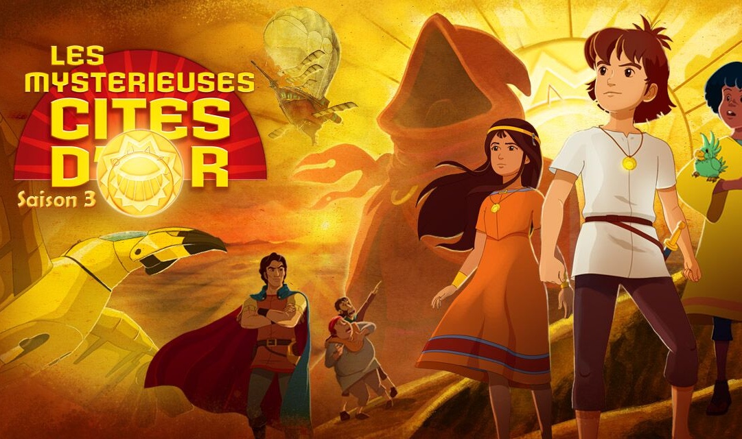 La 3e saison des Mystérieuses cités d'or bientôt à Télé-Québec