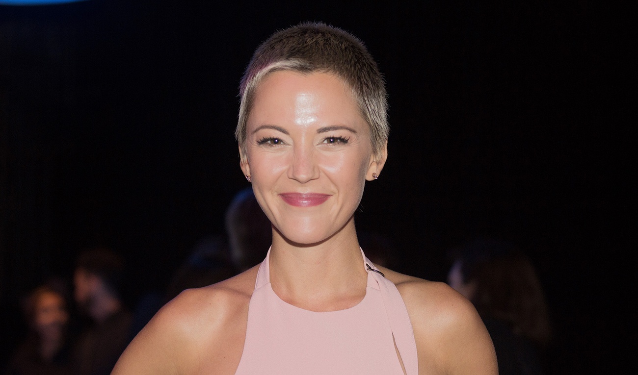 Vanessa Pilon n'a toujours pas accouché, mais elle est resplendissante