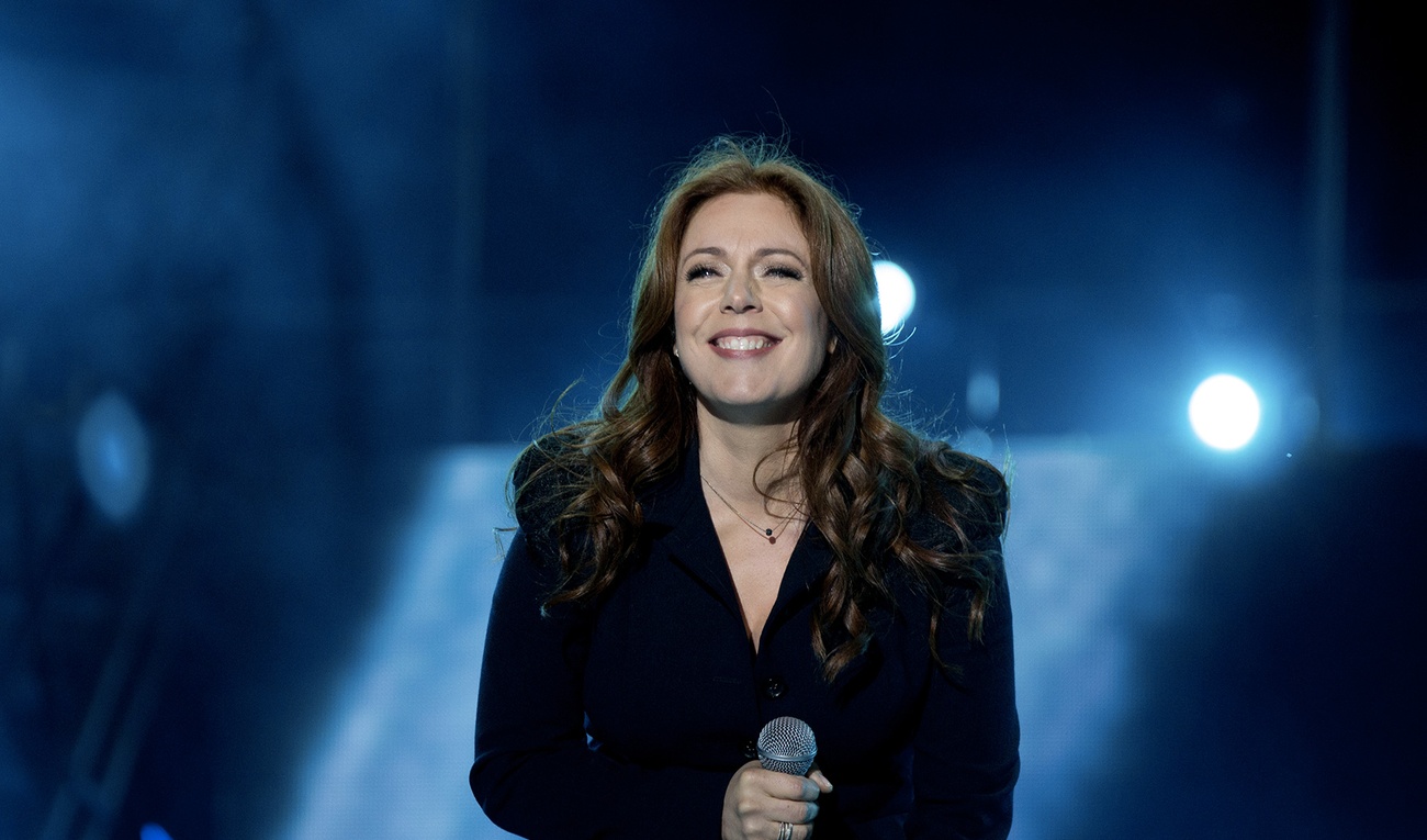 Isabelle Boulay accepte de relever un défi lancé par Alex Perron