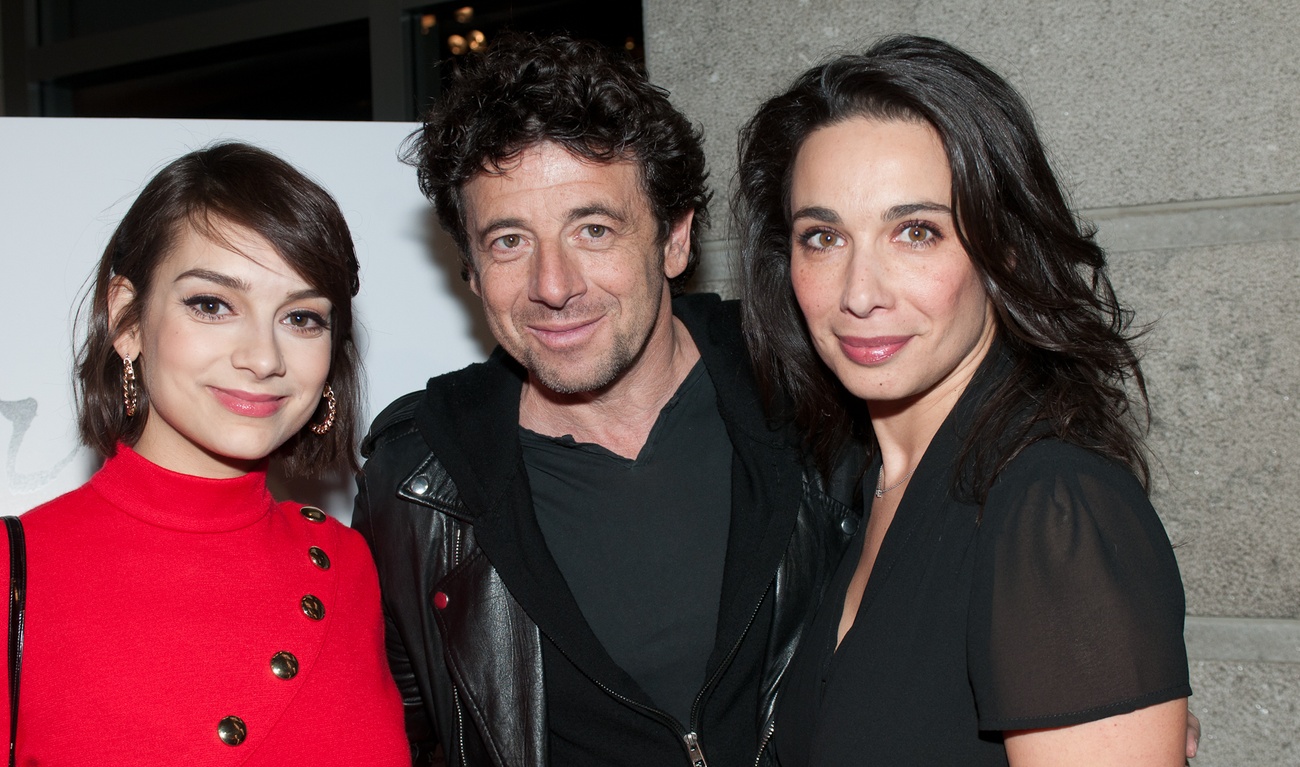 Visite inopinée de Patrick Bruel à la première de Gurov & Anna