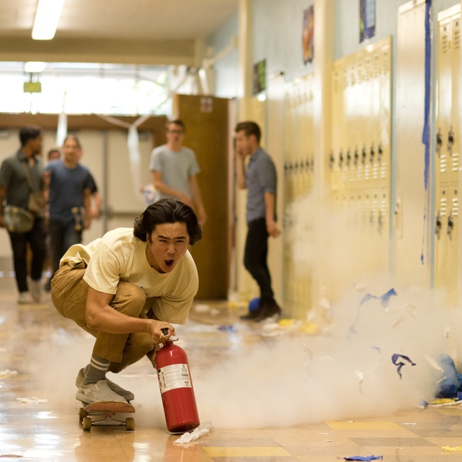 Une scène du film <em>Booksmart</em>