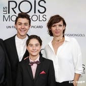 Sur le tapis rouge du film <em>Les rois mongols</em>