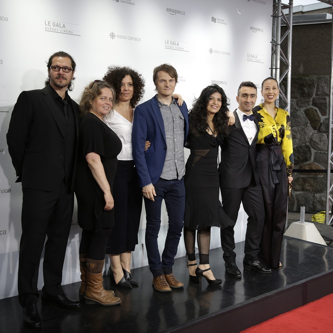 Tapis rouge du Gala Québec Cinéma 2017