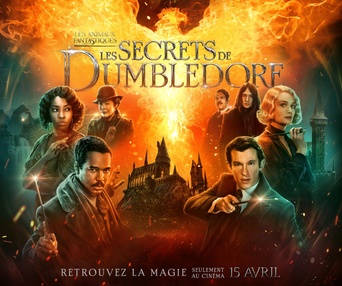 Affiche du film Les Animaux fantastiques : Les Secrets de Dumbledore