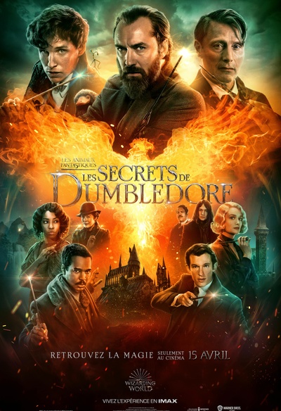 Affiche du film Les Animaux fantastiques : Les Secrets de Dumbledore