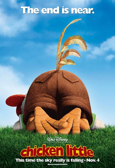 Affiche américaine du film Chicken Little