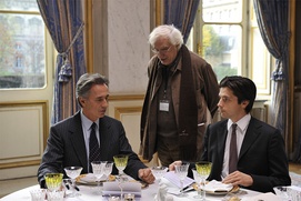 Une scène du film Quai d'Orsay Une scène du film Quai d'Orsay