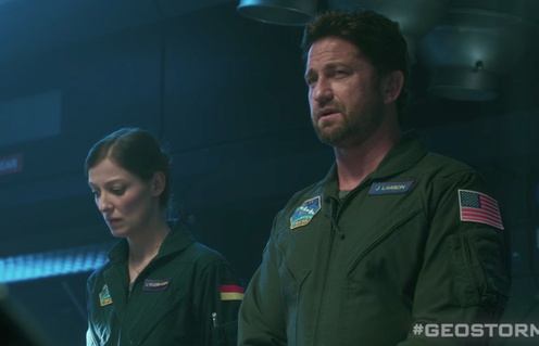 Une scène du film Geostorm
