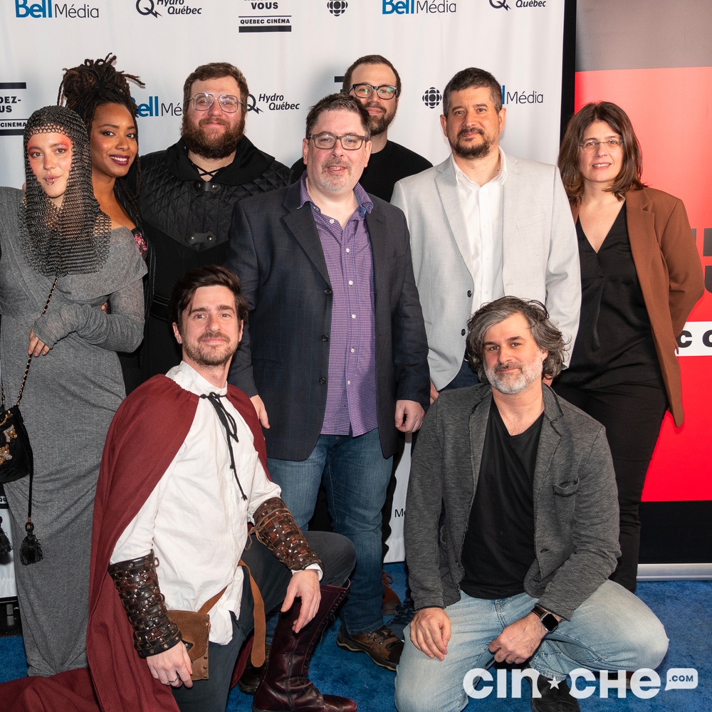 Sur le tapis rouge du film Farador