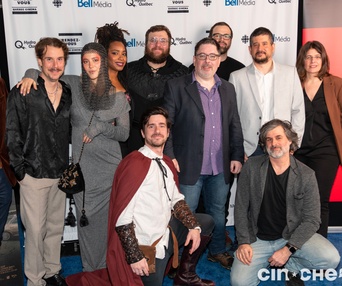 Sur le tapis rouge du film Farador