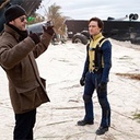 James McAvoy et Matthew Vaughn sur le plateau de X-Men: First Class
