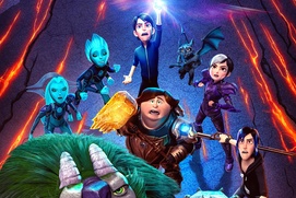 Affiche du film Trollhunters: Rise of the Titans Affiche du film Trollhunters: Rise of the Titans