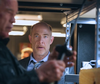 Une scène du film Terminator: Genisys