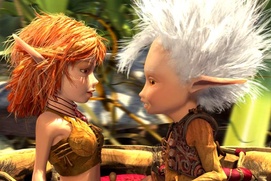 Scène du film Arthur et les Minimoys Scène du film Arthur et les Minimoys