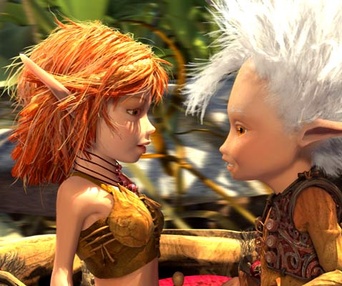 Scène du film Arthur et les Minimoys