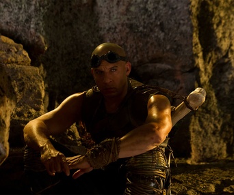 Une scène du film Riddick