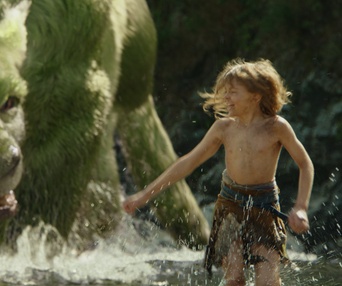 Une scène du film Pete's Dragon