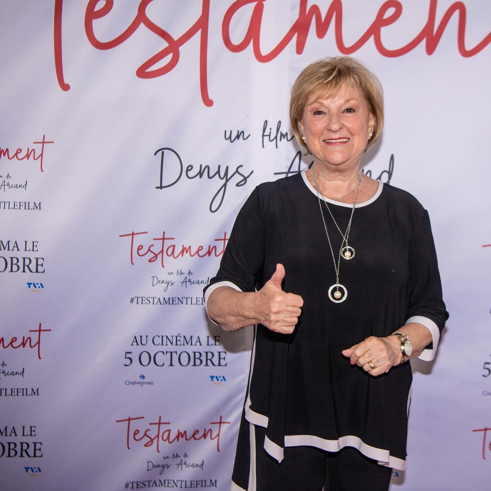 Tapis rouge du film Testament
