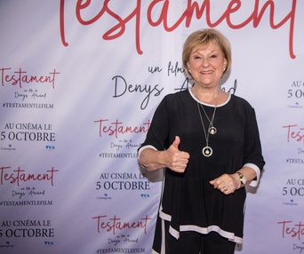 Tapis rouge du film Testament