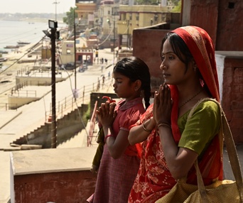 Une scène du film The Braid
