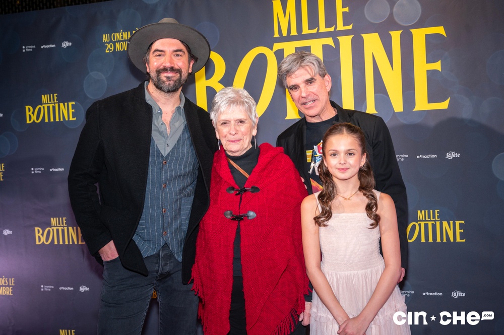 Tapis rouge du film Mlle Bottine