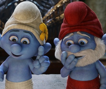 Une scène du film The Smurfs 2