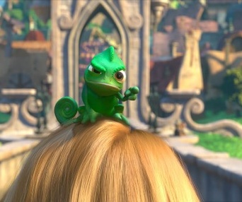 Une scène du film Tangled