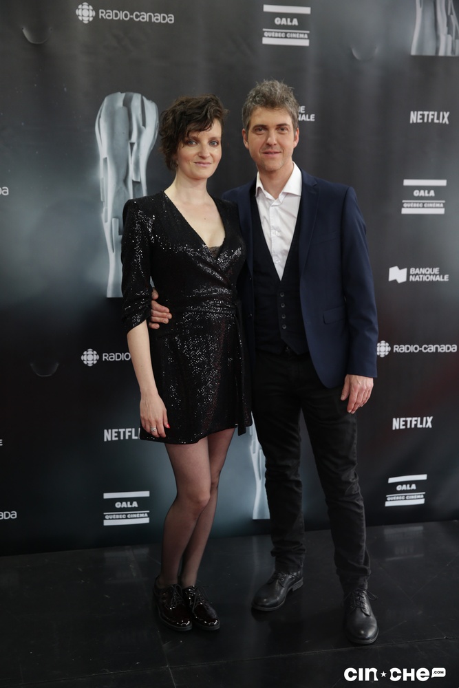 Sur le tapis rouge du Gala Québec Cinéma 2019