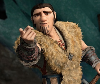 Une scène du film How to Train Your Dragon 2