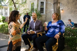 Une scène du film Just Wright