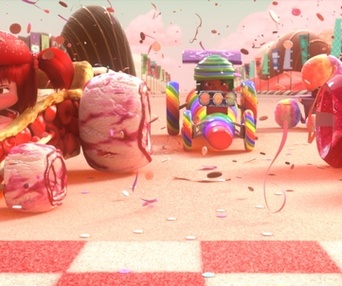 Une scène du film Wreck-It Ralph