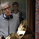 Woody Allen sur le plateau de Midnight in Paris