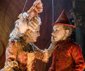 Une scène du film Pinocchio