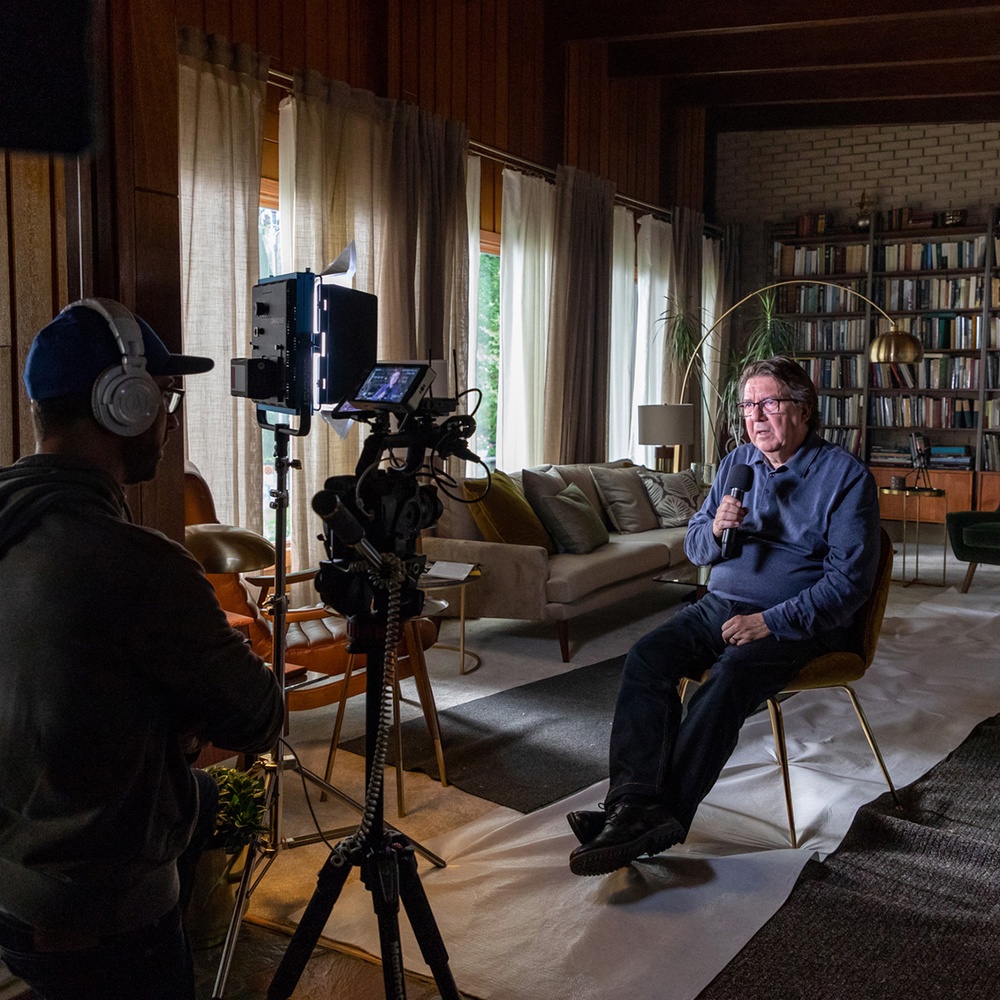 Sur le plateau du film Tu te souviendras de moi
