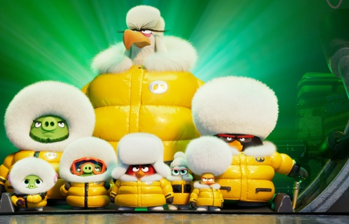Une scène du film The Angry Birds Movie 2