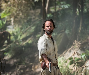 Une scène du film Tomb Raider