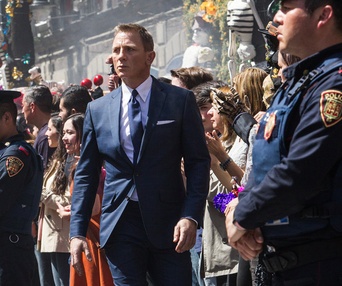 Une scène du film Spectre
