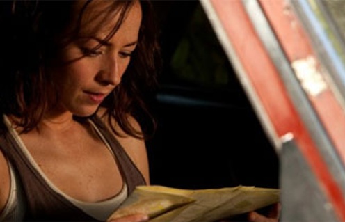 Karine Vanasse dans le film Angle mort