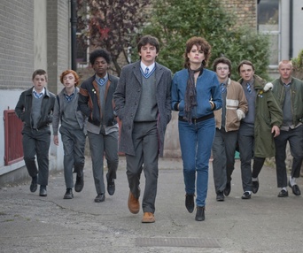 Une scène du film Sing Street