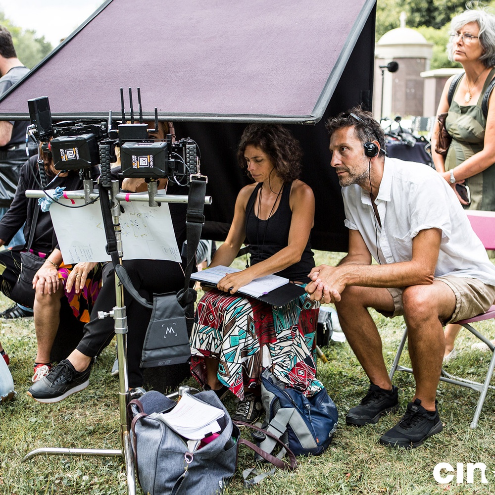 Sur le plateau du film Mon cirque à moi